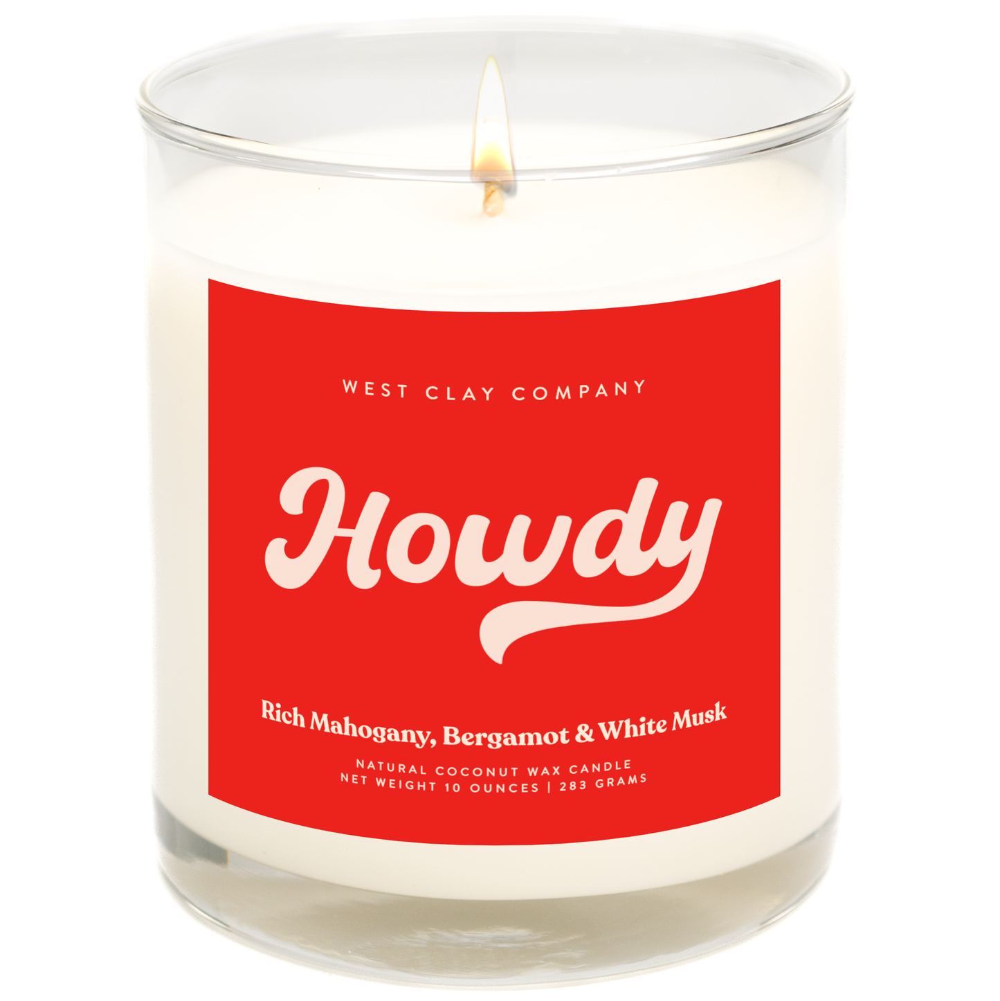 Howdy - West Clay Candle