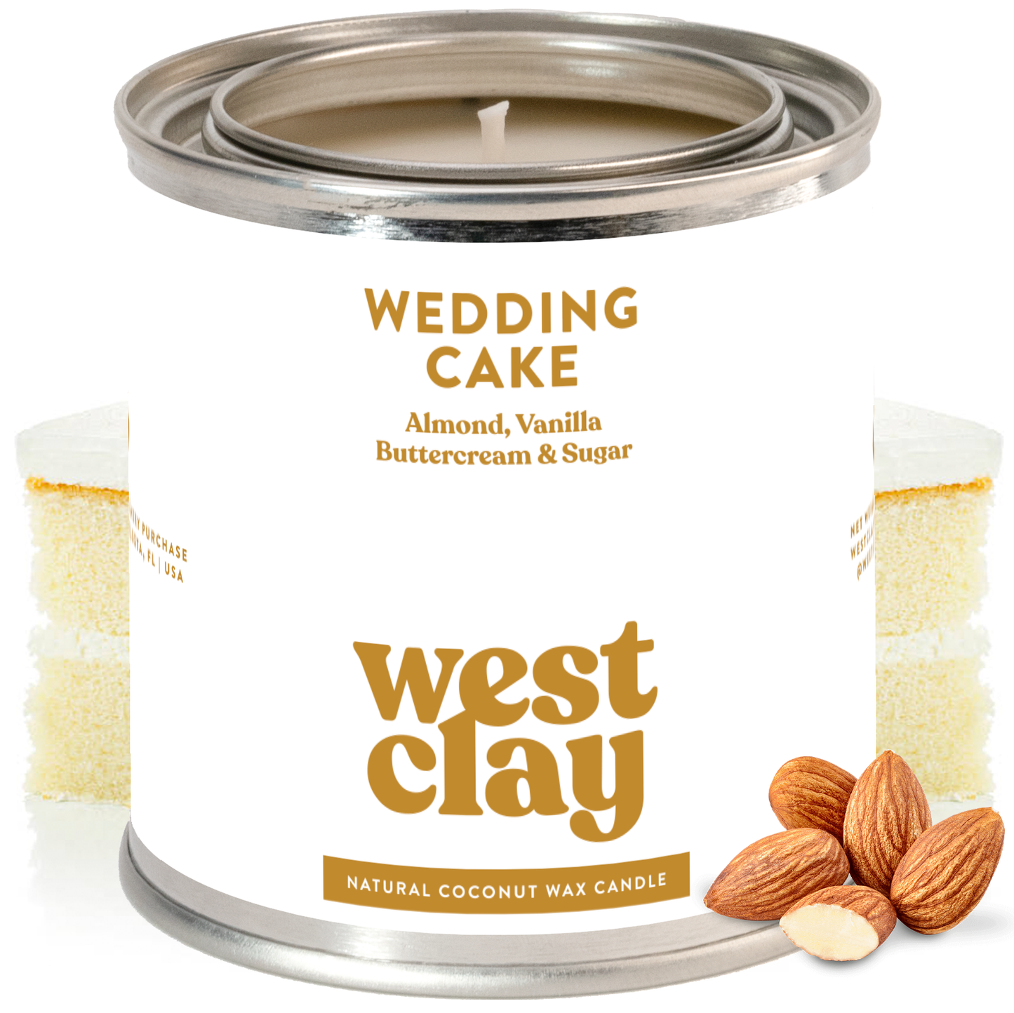 Wedding Cake - West Clay Candle