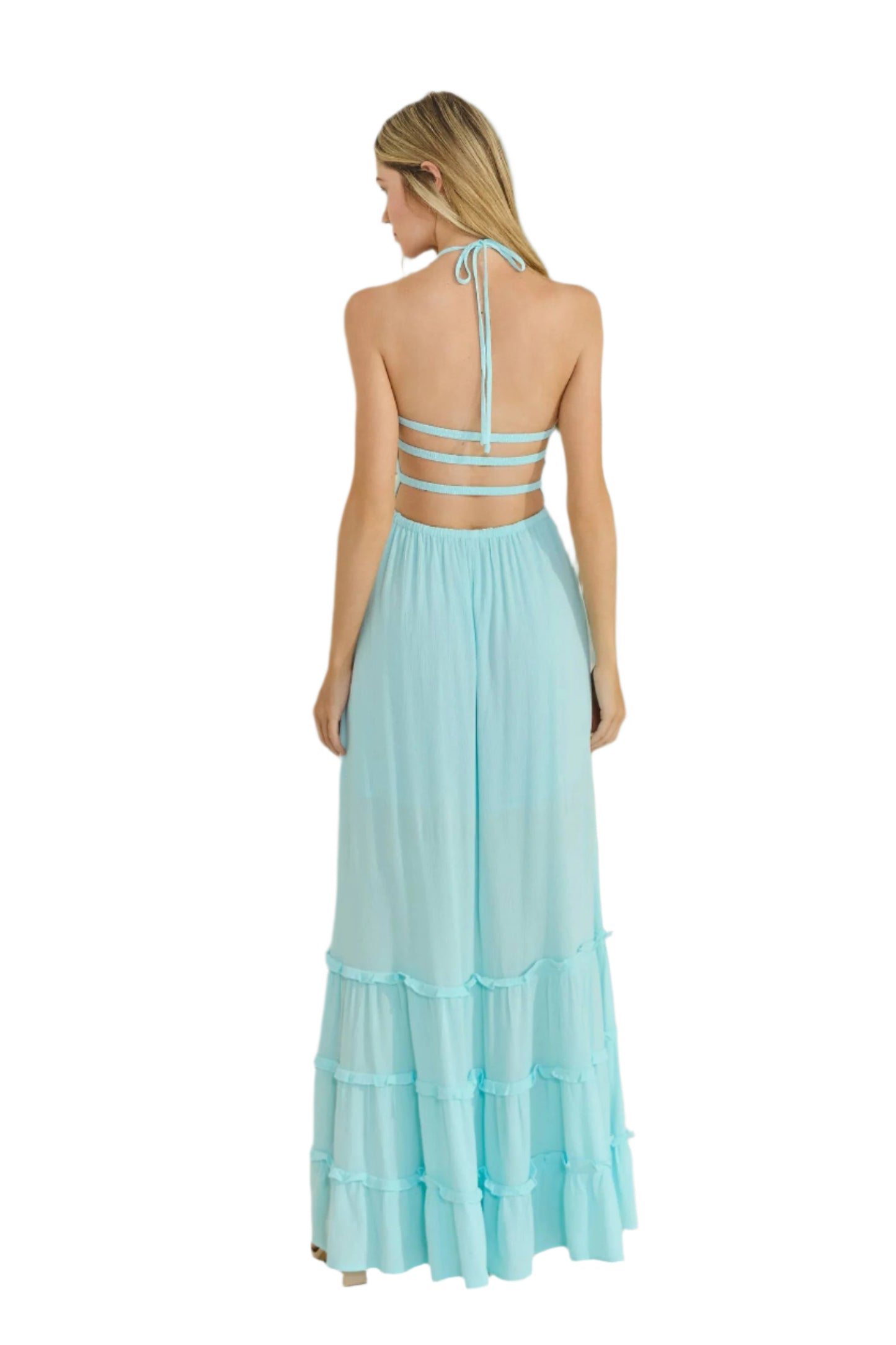 (SALE) The Wildflower - Smocked Maxi Dress *Small*