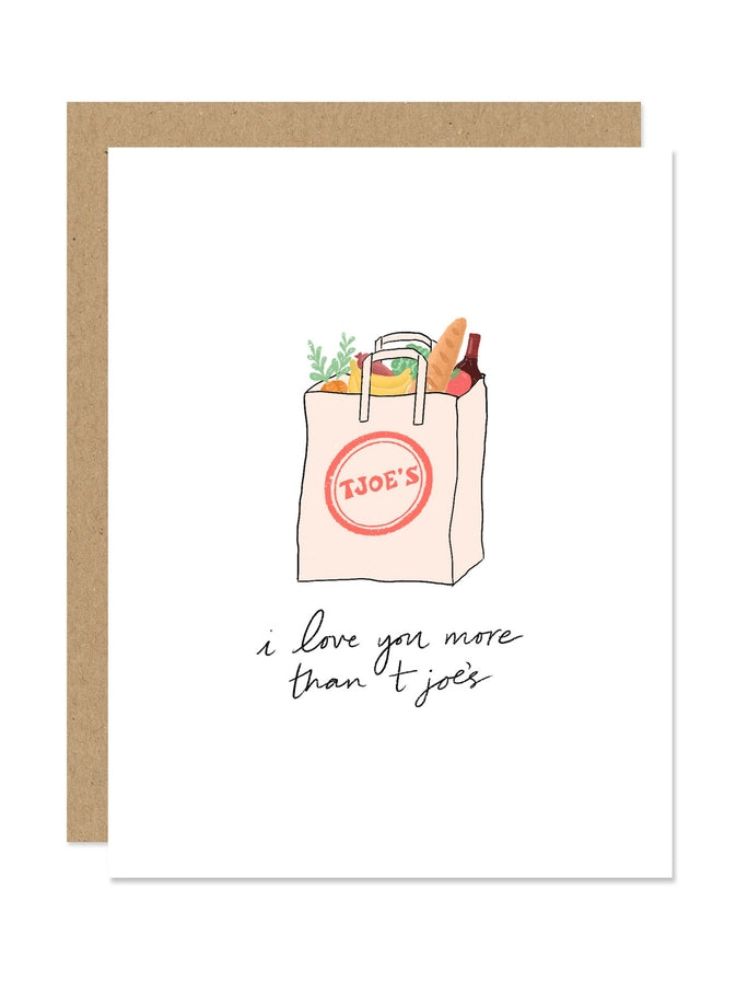 T Joes - Greeting Card