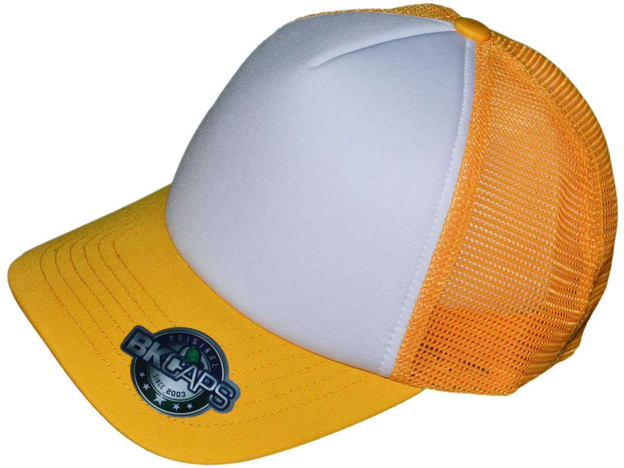 Just Here for the Weiners (Yellow/White) - Trucker Hat