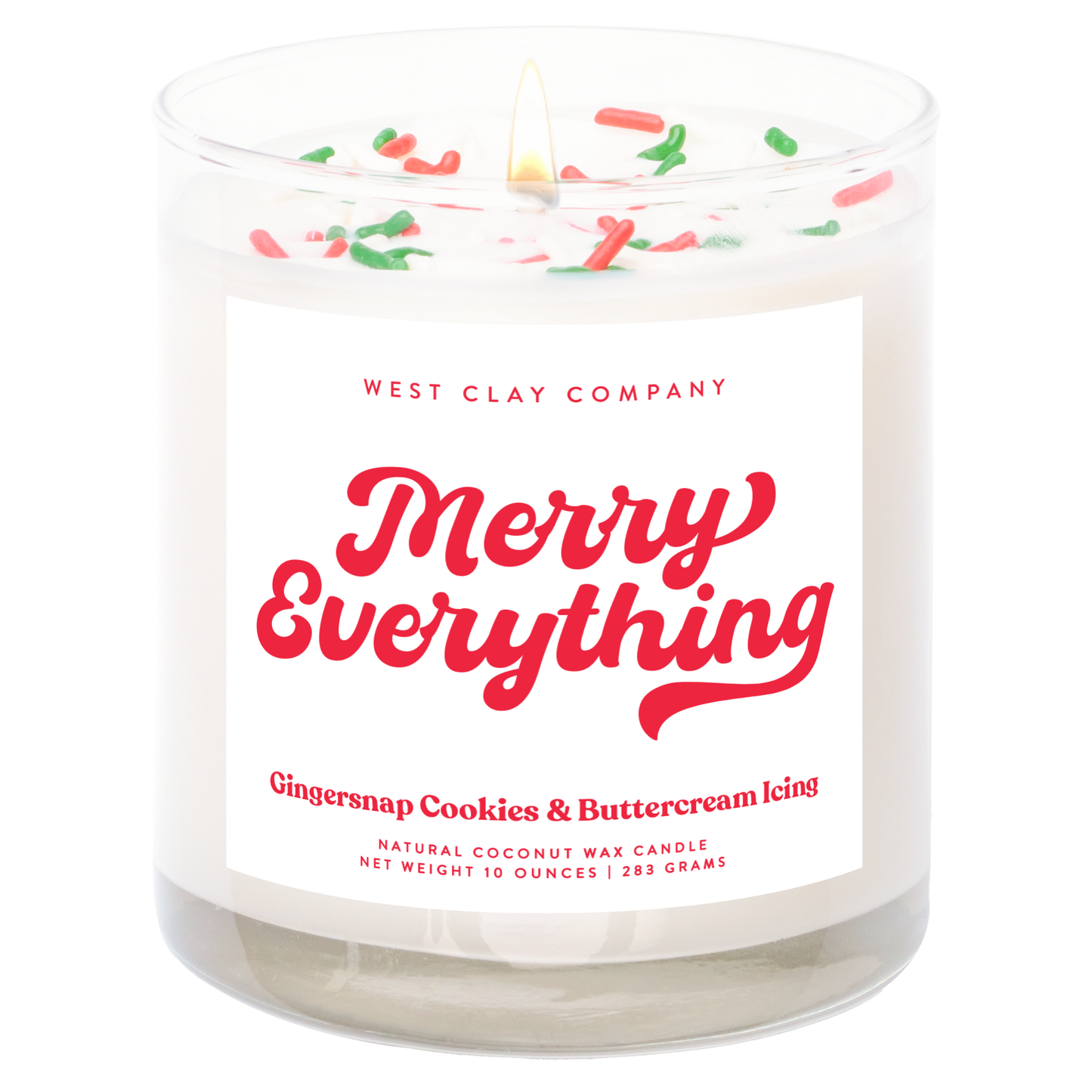 (SALE) Merry Everything - Holiday Scented West Clay Candle