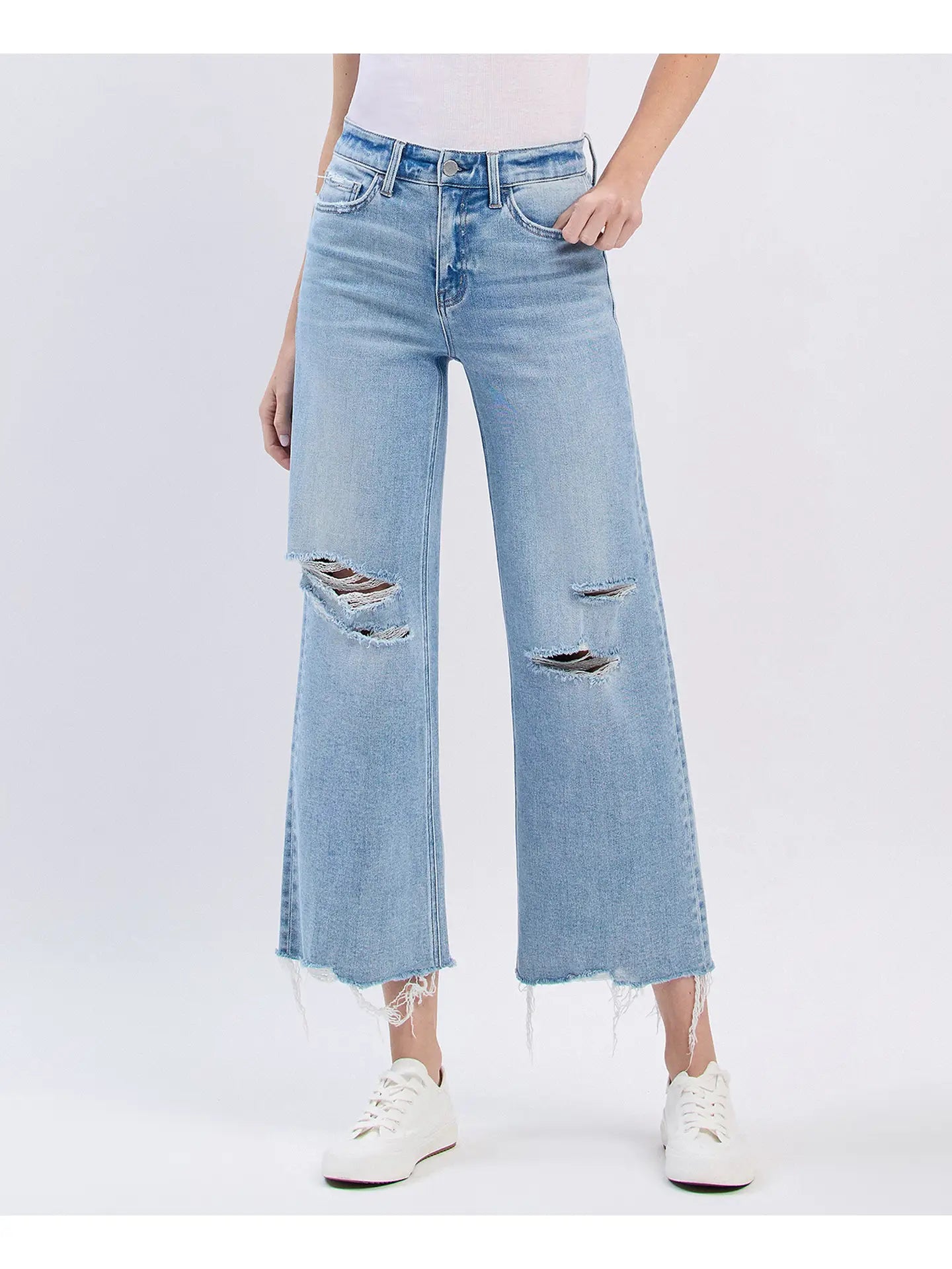 Surf Rider Cropped  - Flying Monkey Denim *Size 30*