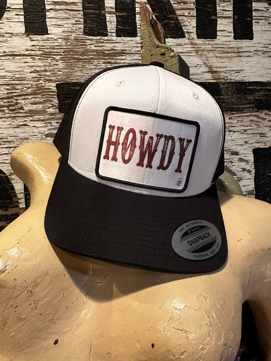 Howdy (Grey/white) - Trucker Hat