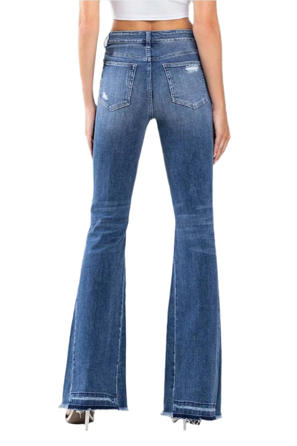 Farewell High Rise Panel Flares - Fly Monkey Jeans *Size 25*