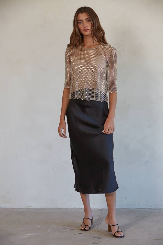 Dressy in Black - Skirt *Small or Large*