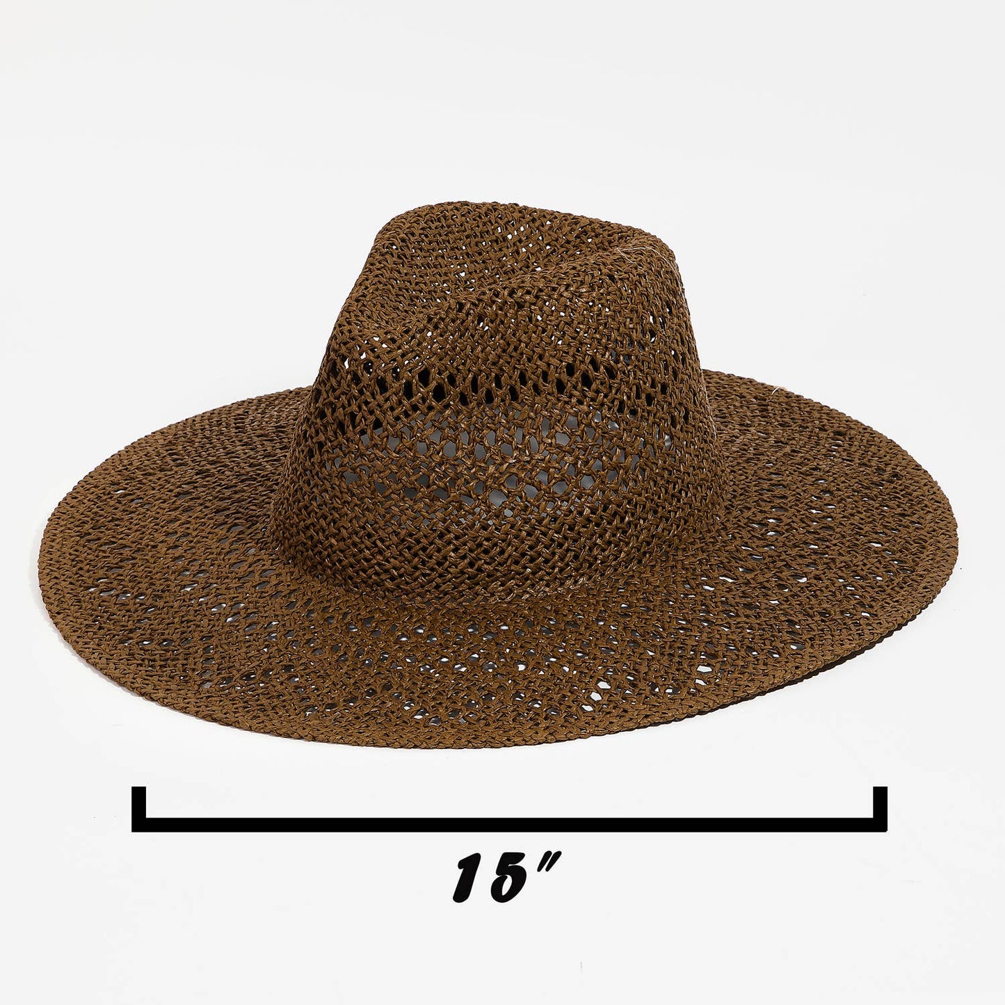 Loose Weave (Ivory) - Straw Hat