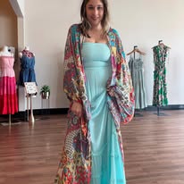 (SALE) The Wildflower - Smocked Maxi Dress *Small*