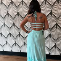 (SALE) The Wildflower - Smocked Maxi Dress *Small*