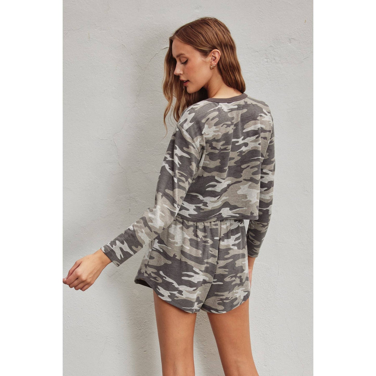Camo Comfort - Drawstring shorts