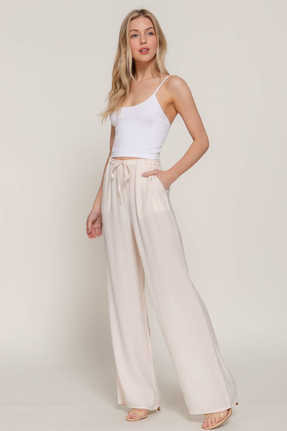 Beach Days in Ivory - Pants