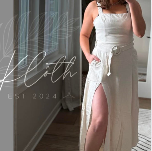 Wildest Dreams - Linen Midi Dress