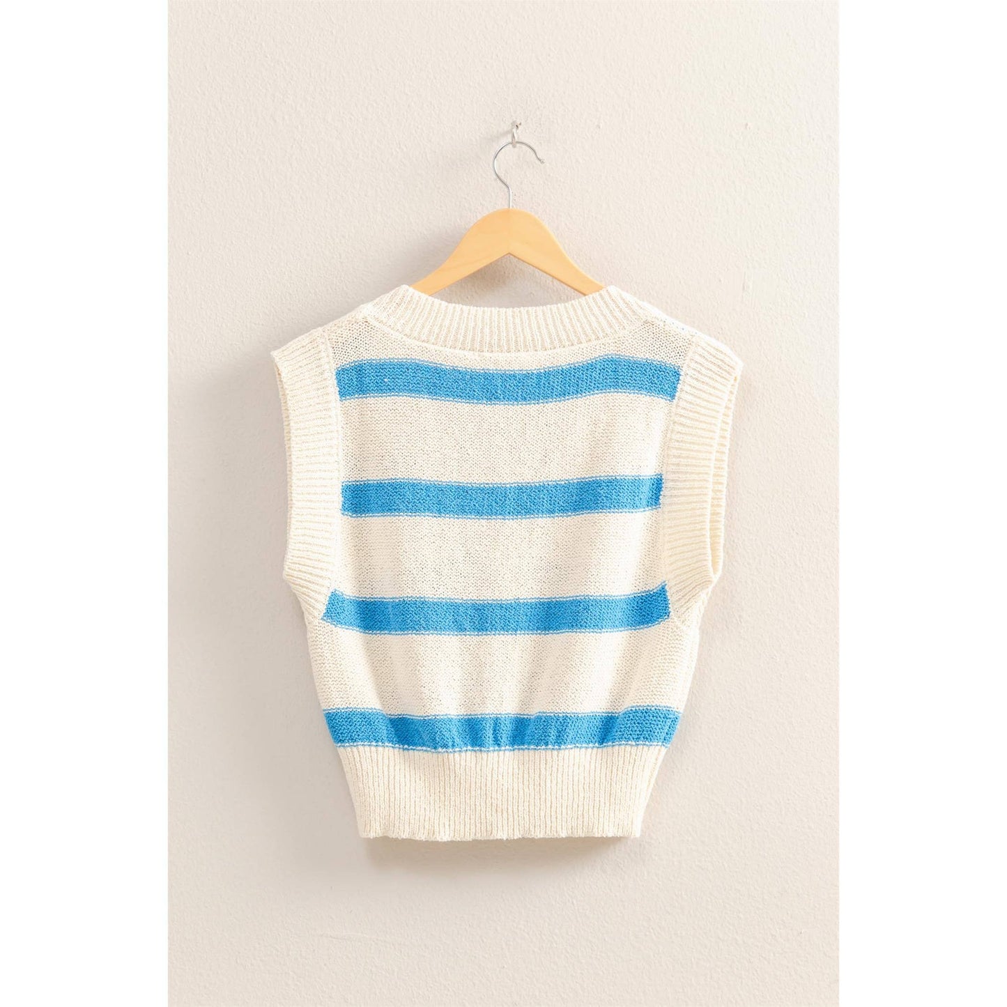 Admire in Blue - Sweater Vest *Large*