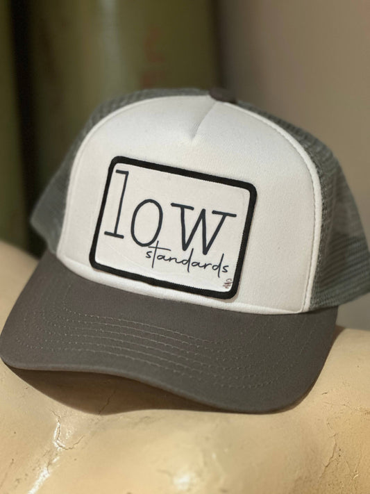 Low Standards (Pink/White) - Trucker Hat