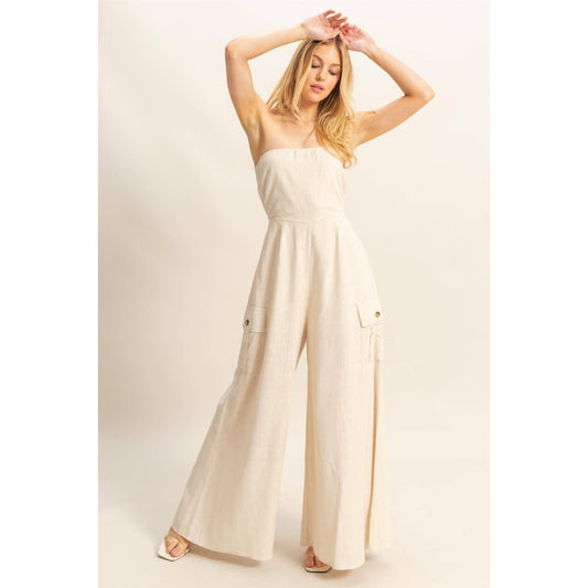 James Cargo in Oatmeal - Jumpsuit