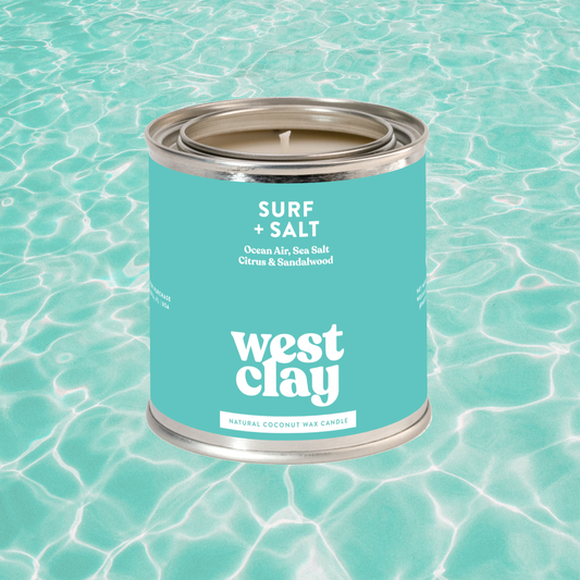 Surf + Salt - West Clay Candle