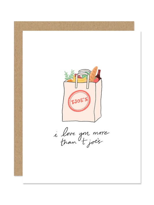 T Joes - Greeting Card